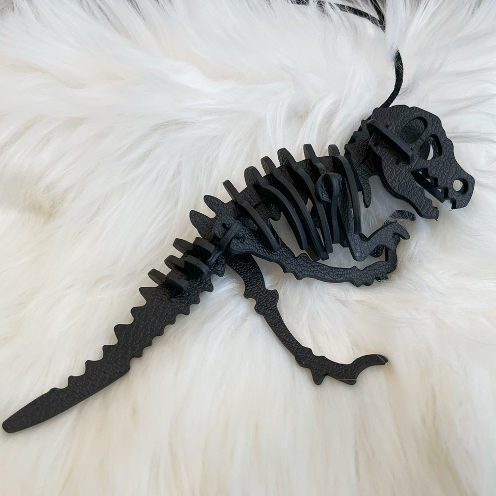 Large Handmade Dinosaur Bag Charm - Picture 4 of 8